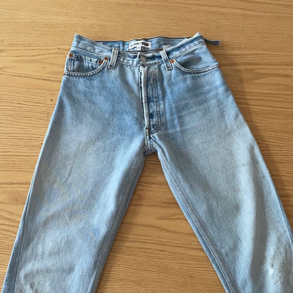 Re/Done vintage light wash jeans